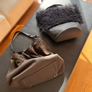 Set of two preowned handbags